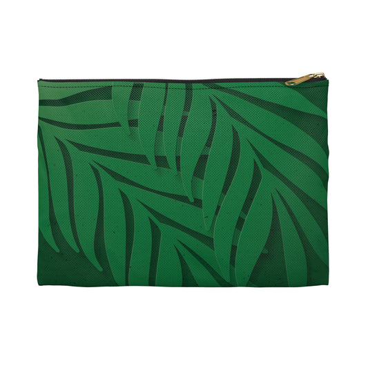 Palm Branches Accessory Pouch