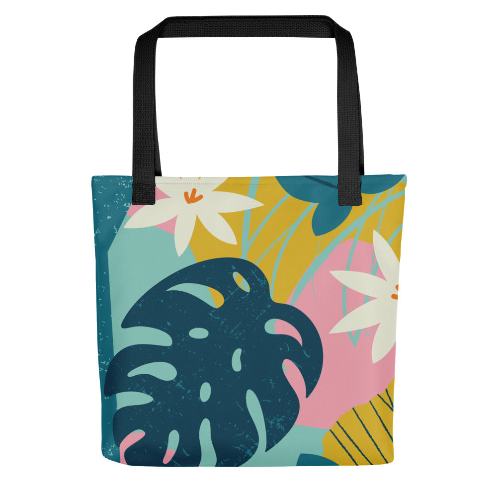 Modern Exotic Jungle Tote Bag