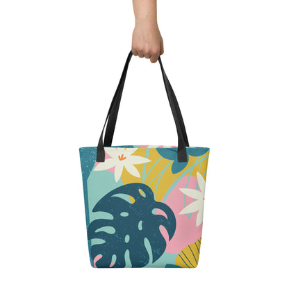 Modern Exotic Jungle Tote Bag