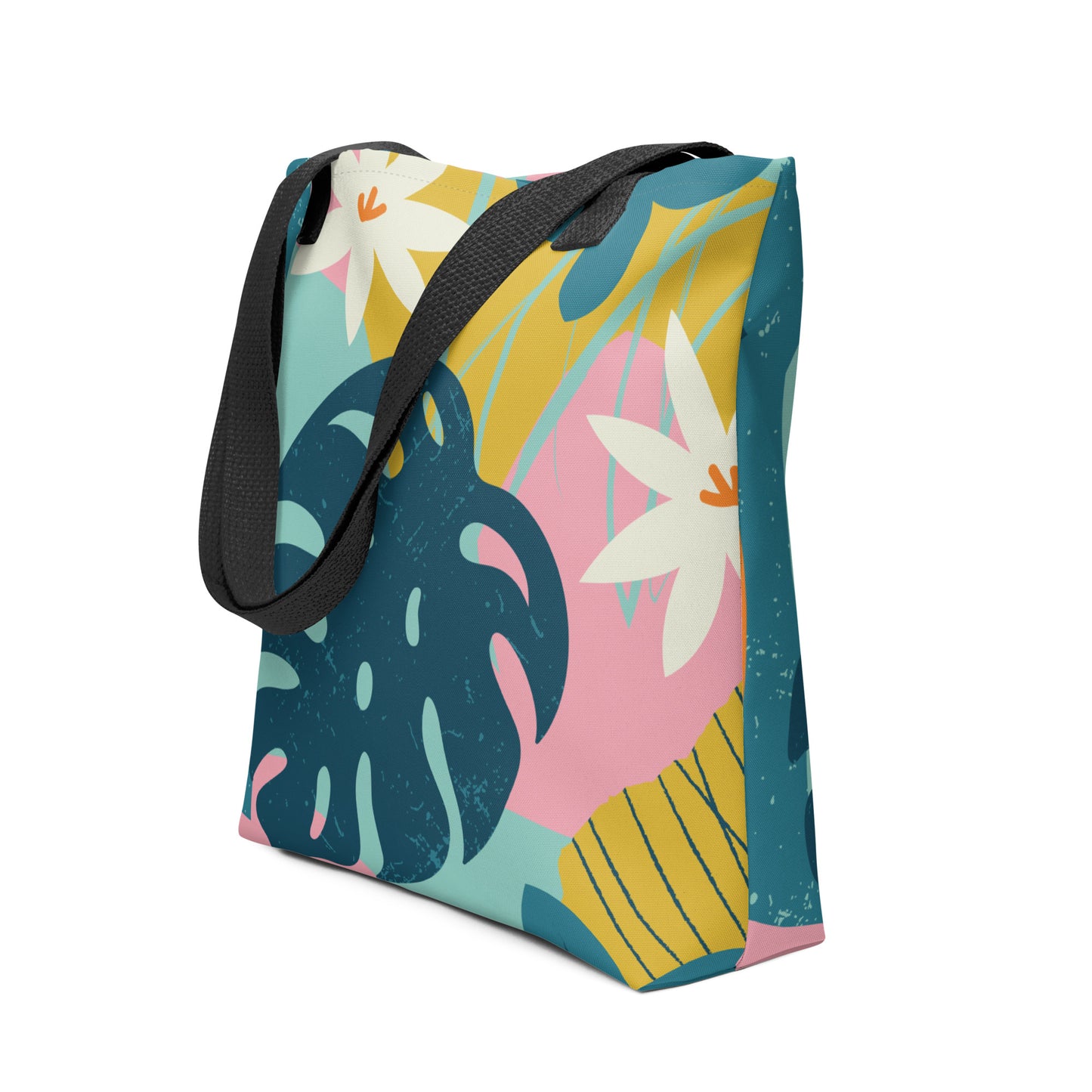 Modern Exotic Jungle Tote Bag