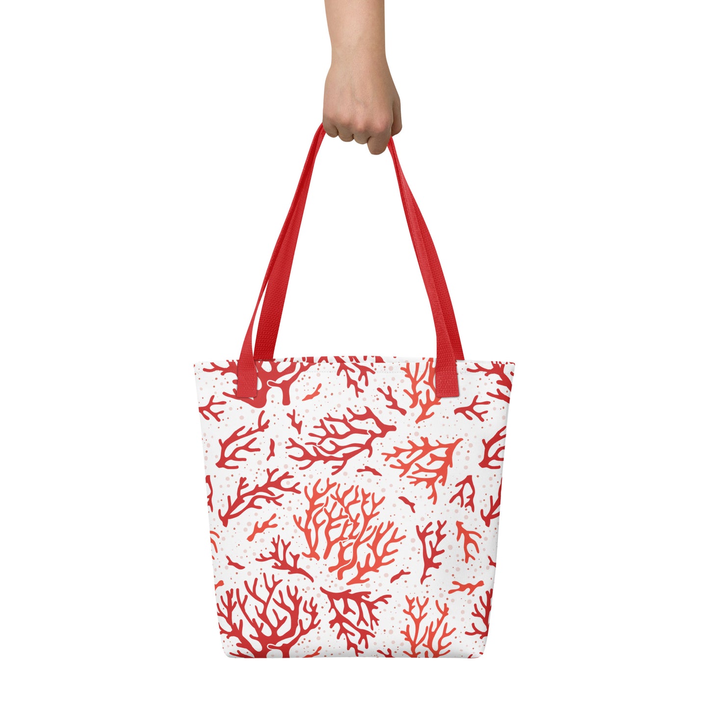 Red Coral Tote Bag