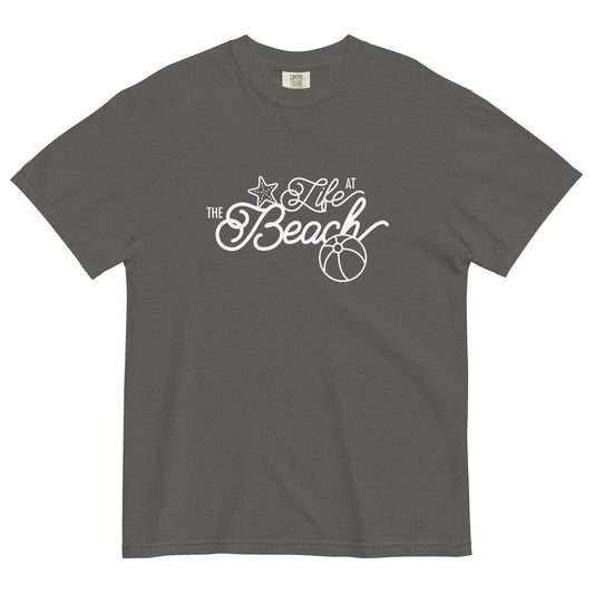 Life At The Beach Heavyweight T-shirt
