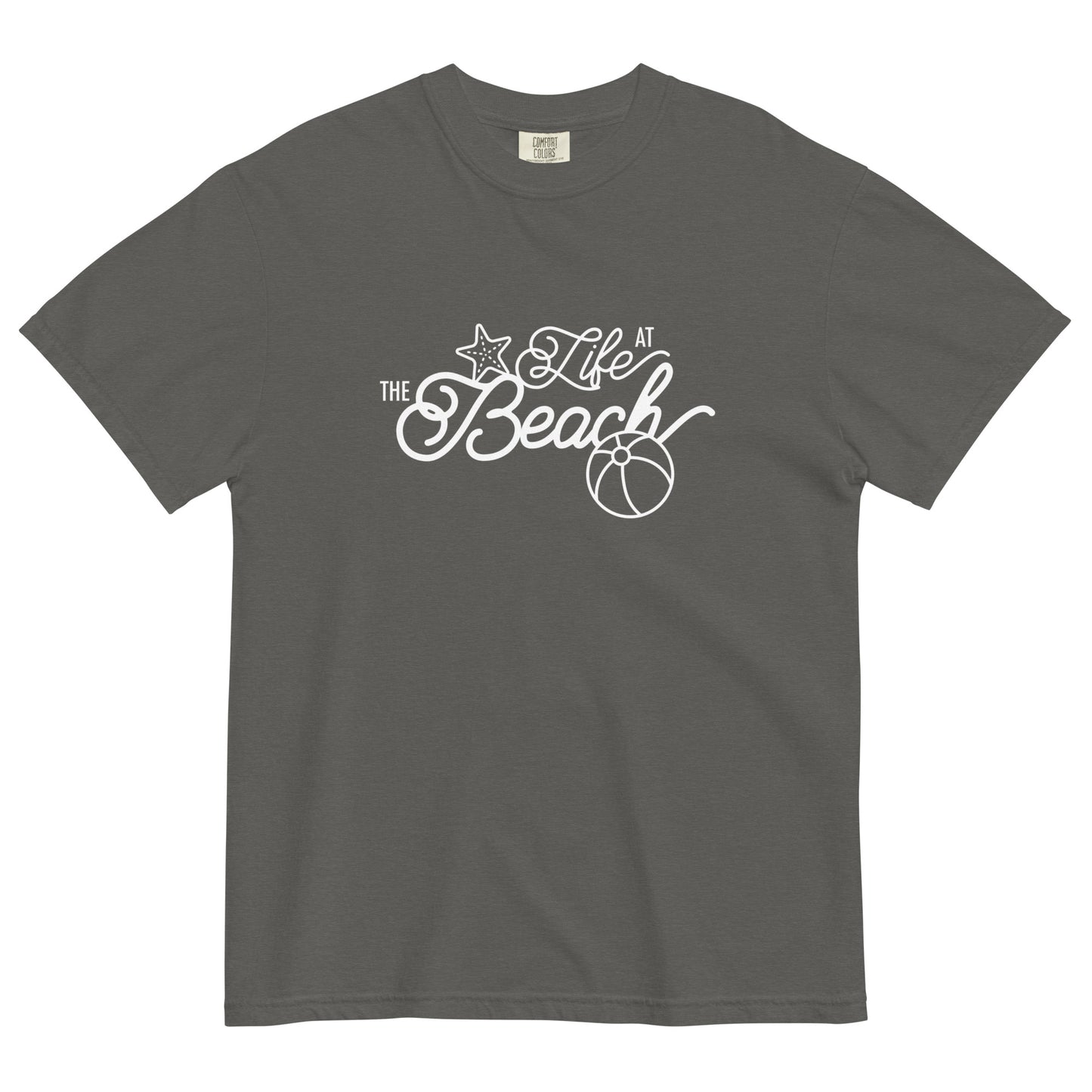 Life At The Beach Heavyweight T-shirt