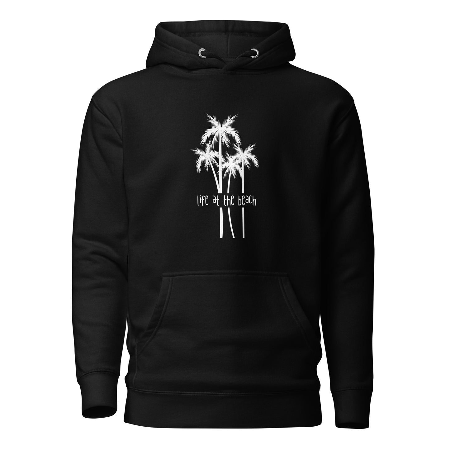 Life At The Beach Palm Tree Hoodie