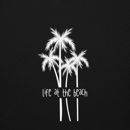 Life At The Beach Palm Tree Hoodie