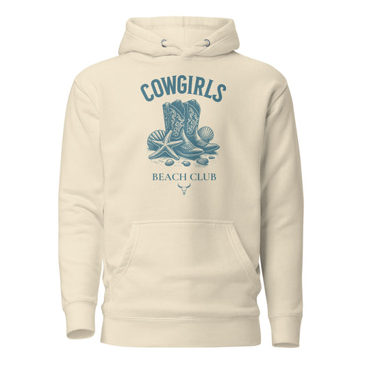 Cowgirl Beach Club Premium Hoodie