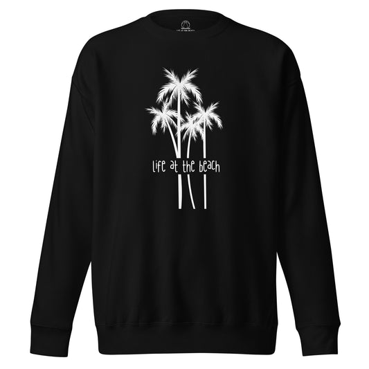 Life At The Beach Palm Tree Premium Sweatshirt