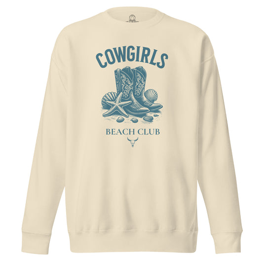 Cowgirl Beach Club Premium Sweatshirt