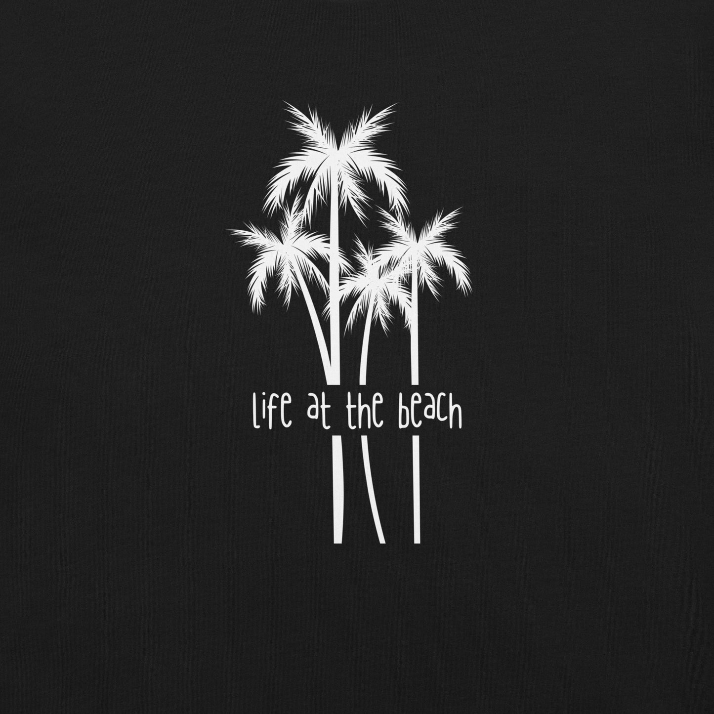 Life At The Beach Palm Tree Premium T-shirt