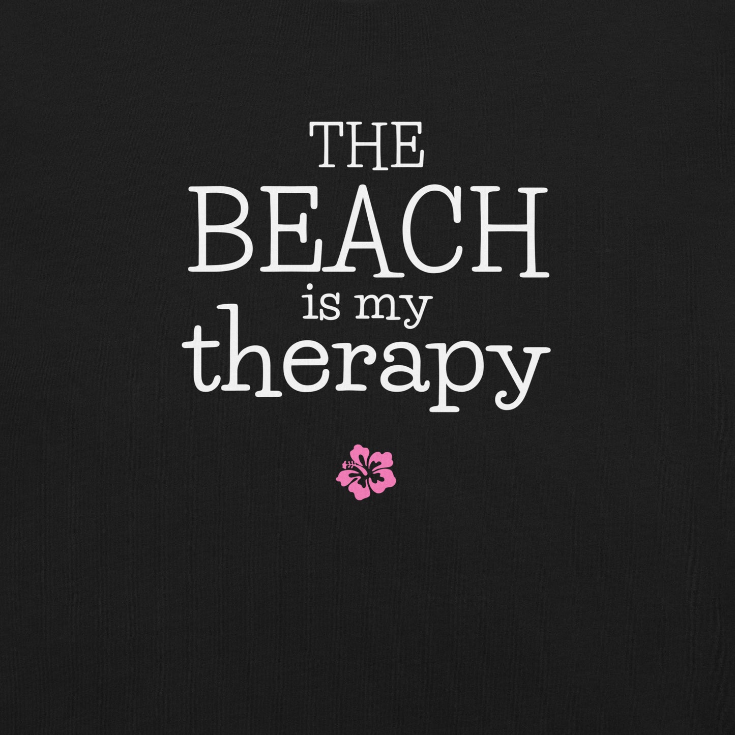 The Beach Is My Therapy Premium T-shirt