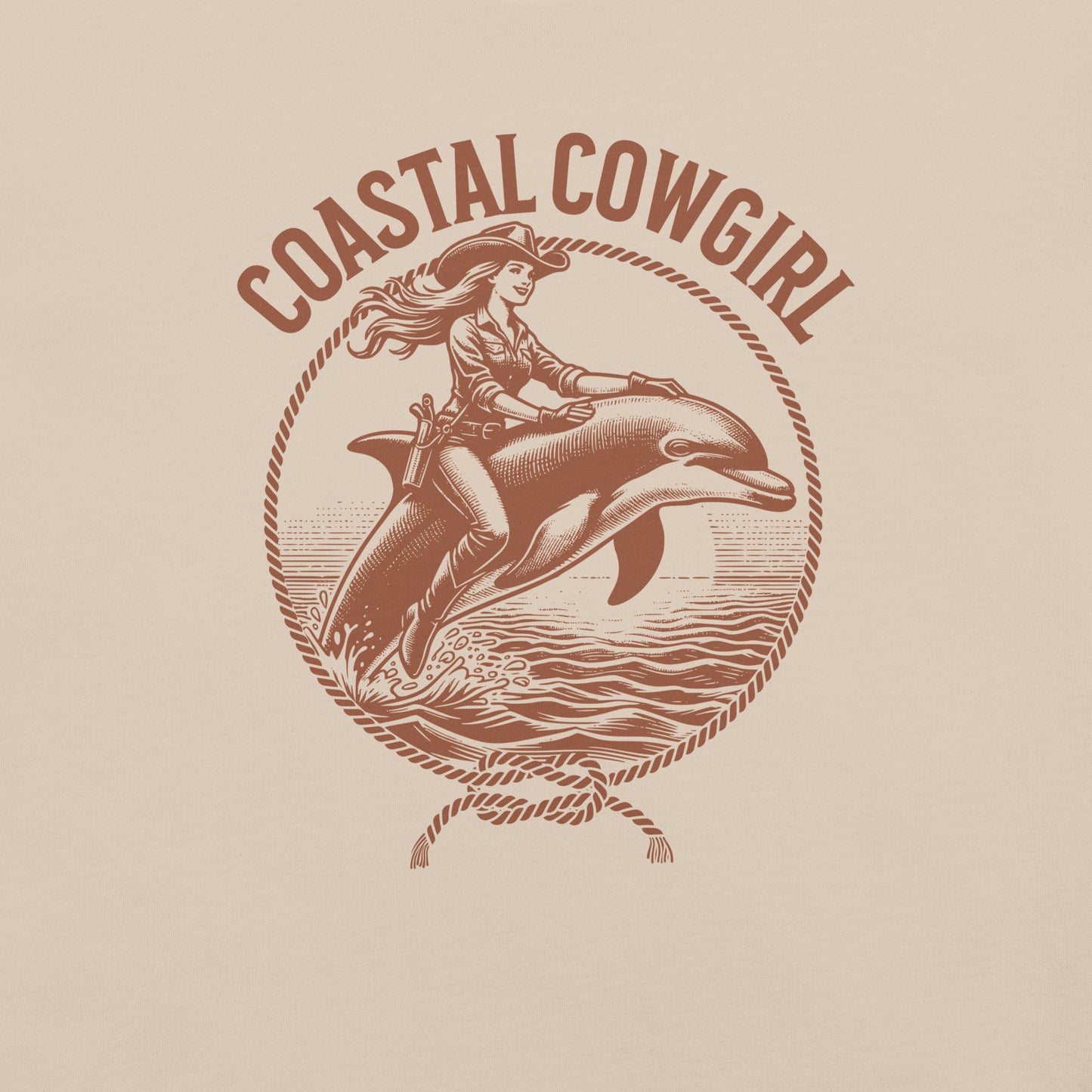 Coastal Cowgirl Premium T-shirt